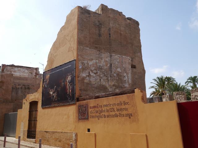 Ruinas de la casa real de Jaume I