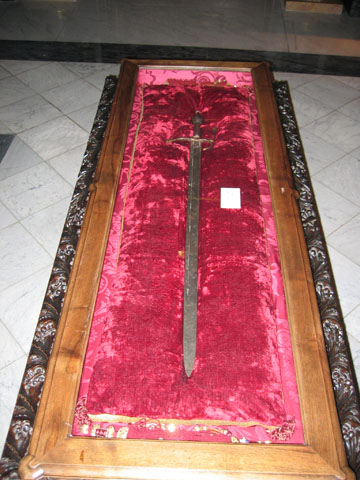 Espada de Jaume I (Museo Histórico Municipal de València) 